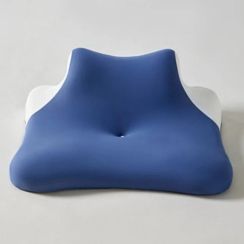 Multifunctional Wedge Pillow – Sleep, Reading & Neck Support Wedge Support Pillow Qst Blue B