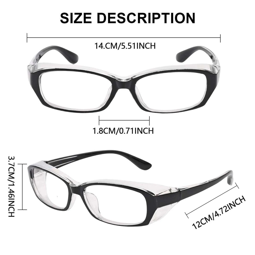 VOPHA Anti-Fog Safety Glasses Clear Lens – ANSI Z87.1 Safety Glasses Qst