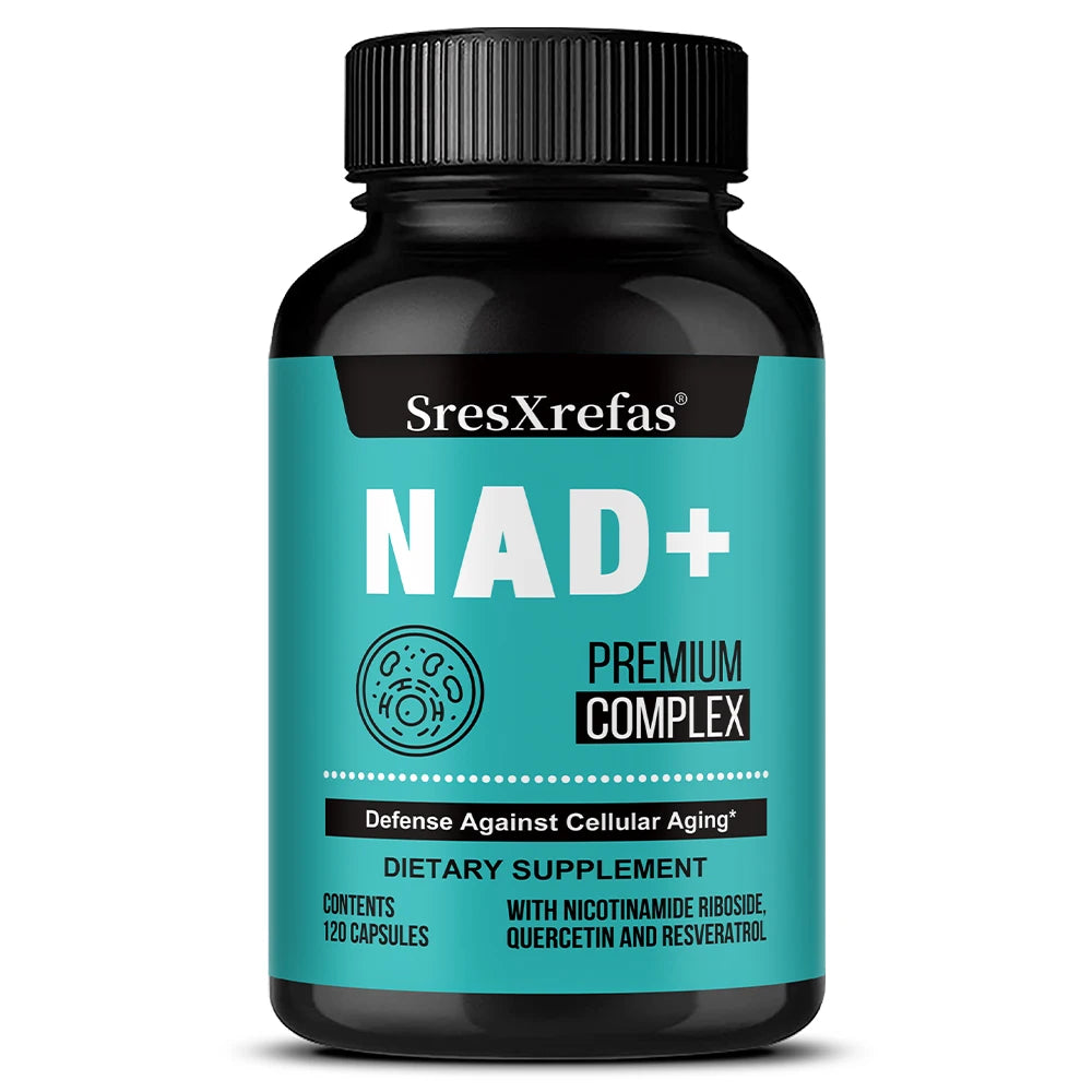 ZENVITALIZE NAD+ Resveratrol Capsules 60ct | Energy & Cellular Health NAD+ Supplement Qst 60 count-3 bottle