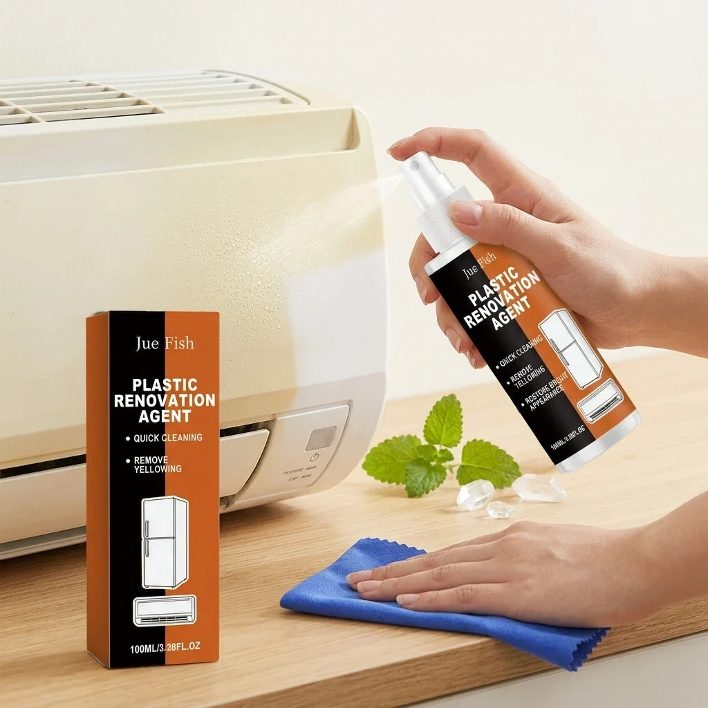 Plastic Renovation Agent – Restore & Remove Oxidation & Stains Plastic Restorer Spray Qme