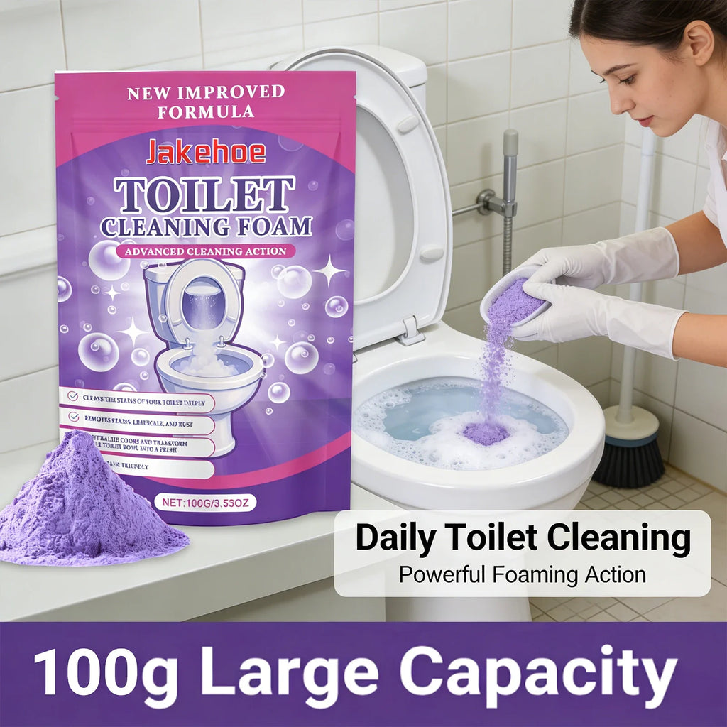 Toilet Cleaning Powder – Descaler & Odor Eliminator | Qme Toilet Cleaning Powder Qme