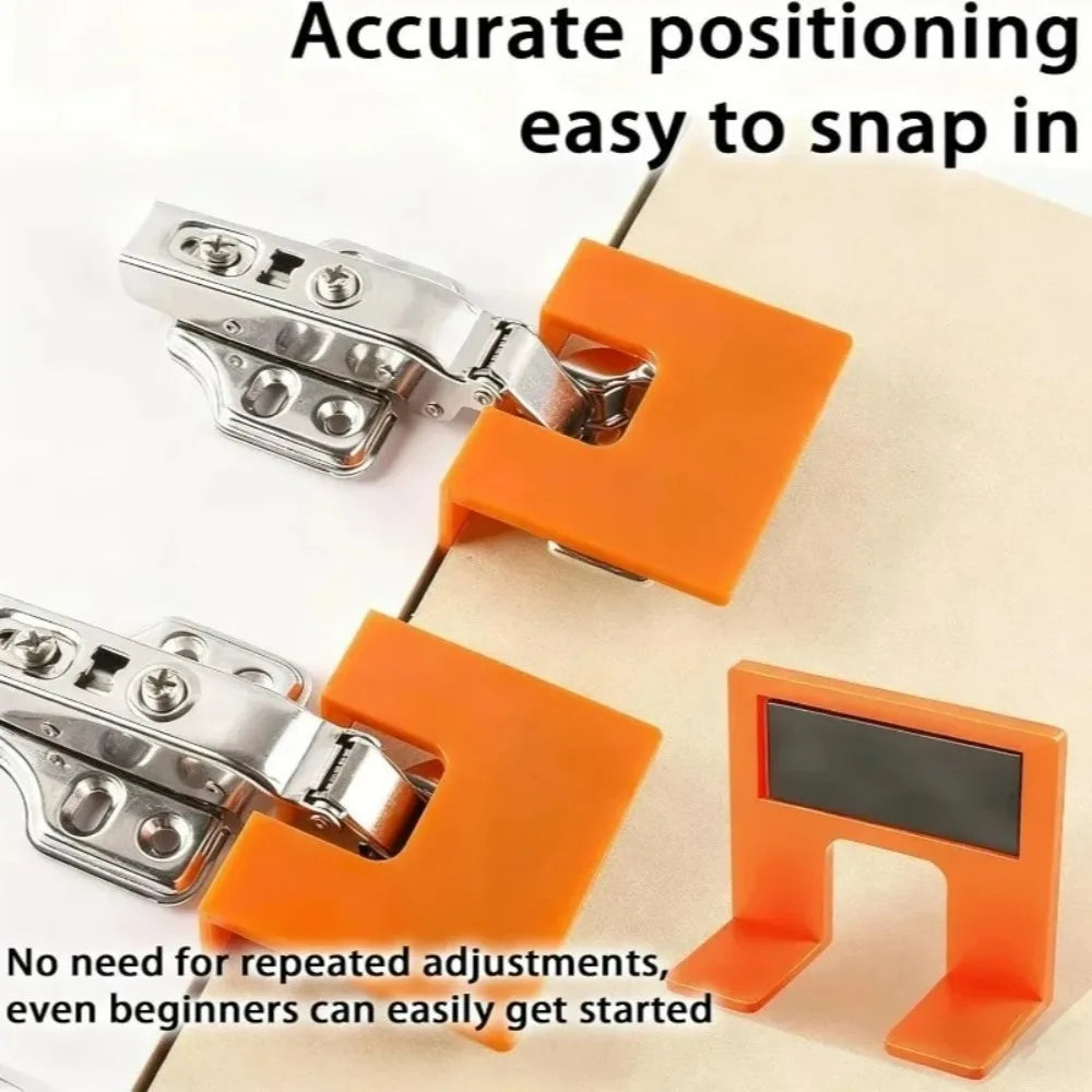 Magnetic Hinge Locator – Cabinet Door Seam Fixing Tool Hinge Installation Tool Qme