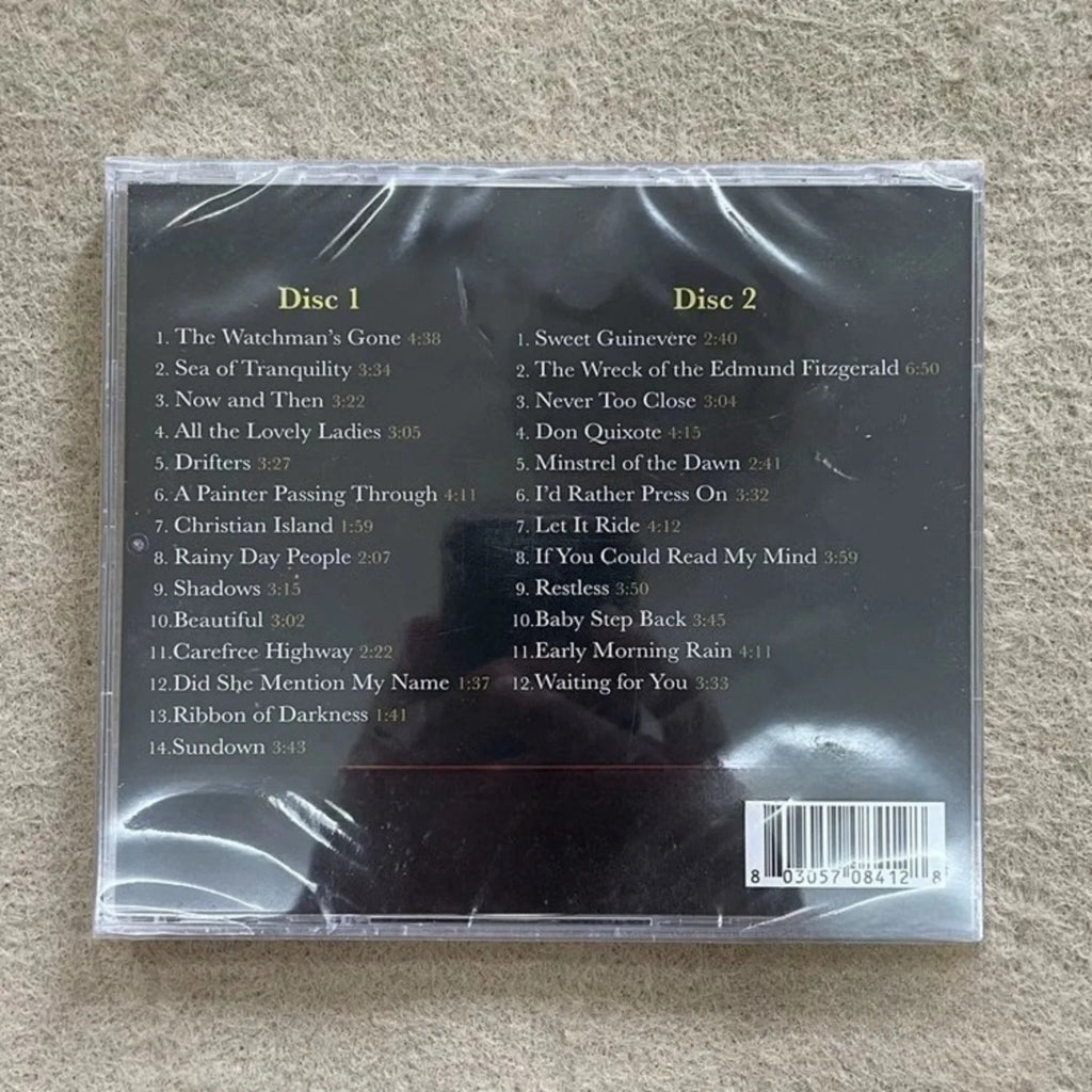 Classic Western Folk Live Music CD – Singer Portrait Cover Folk Music CD Qme