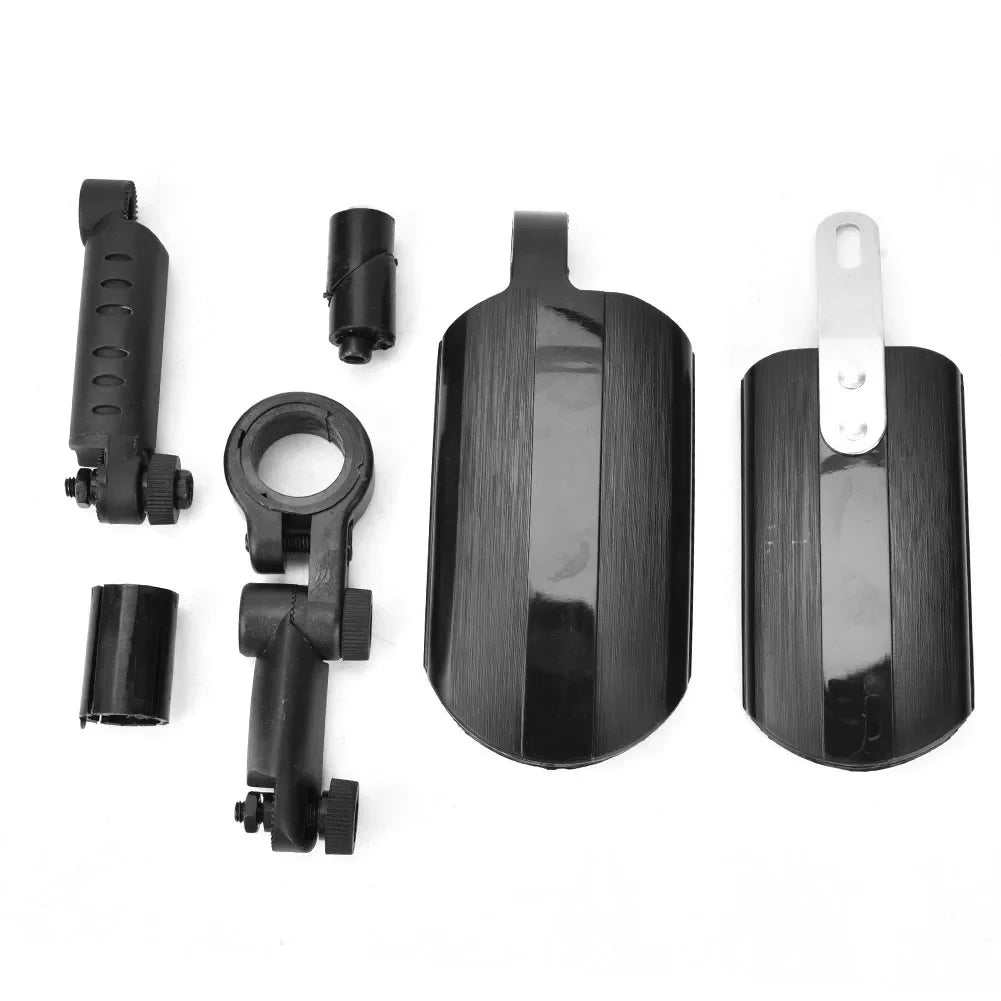 Telescopic Mountain Bike Fender Set – Front & Rear Mudguards Bike Mudguard Set Qme