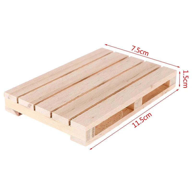 Mini Wooden Pallet Beverage Coasters – Rustic Wood Drink Mats Wood Beverage Coasters Qme