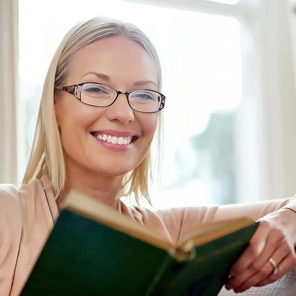 VOPHA Floral Blue Light Blocking Reading Glasses Women Men Blue Light Reading Glasses Qst