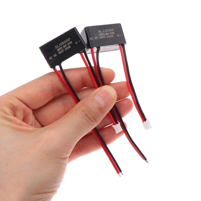 AL0505F Waterproof Epoxy Power Supply AC 220V to DC 5V 12V 5W AC-DC Power Module Qme