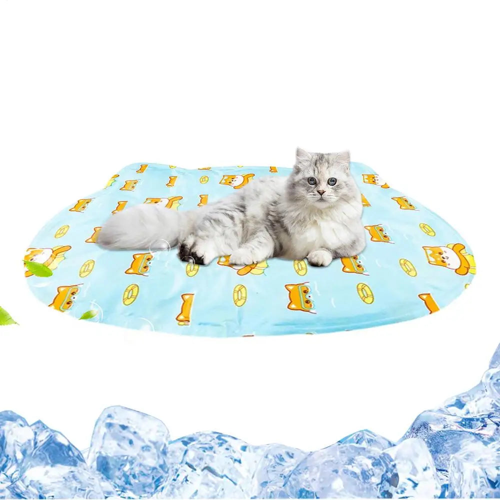 Gel Cooling Mat for Cats & Dogs – Summer Comfort Pad Pet Cooling Mat Qme A CN
