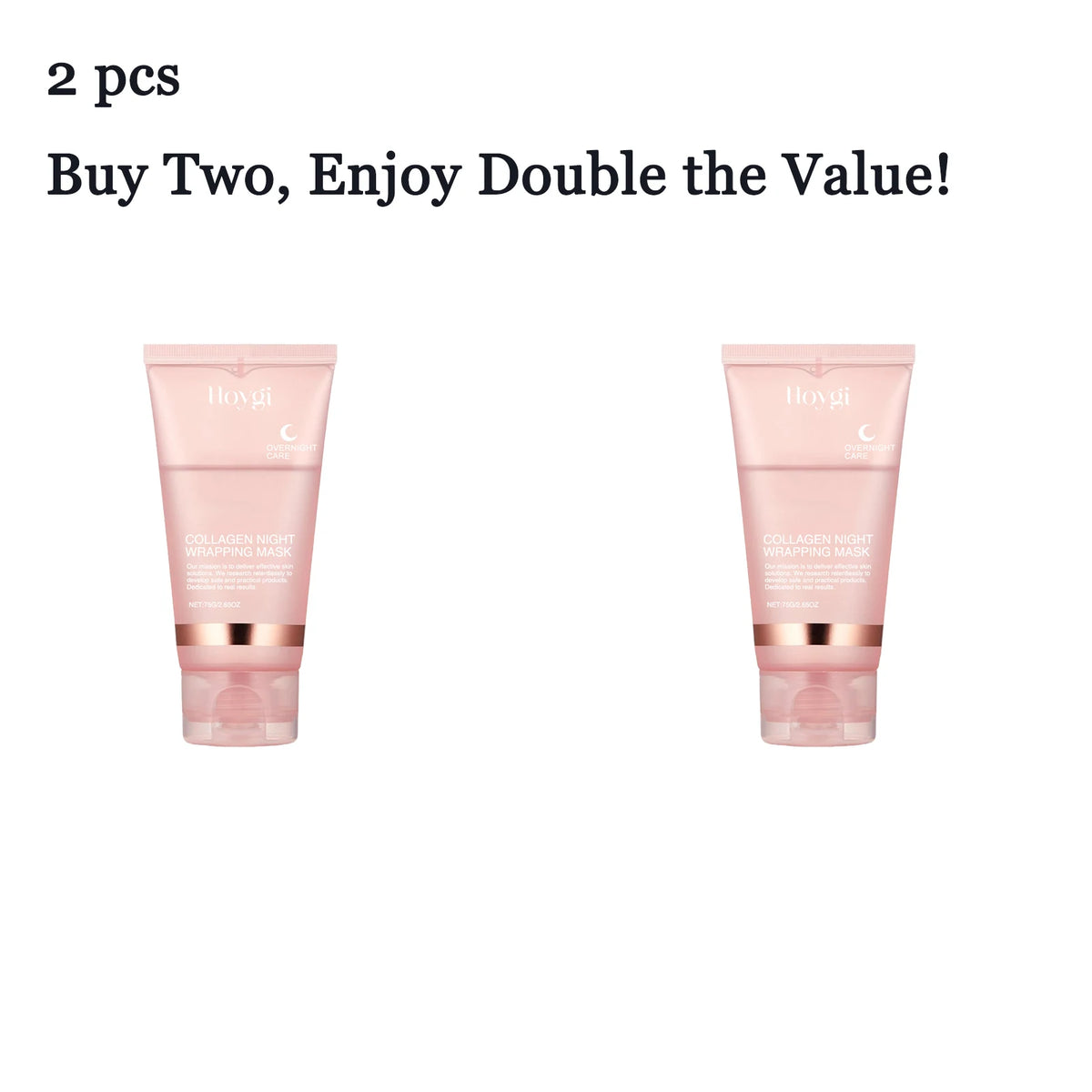 Hoygi 75g Collagen Peel Mask – Hydrating Pore-Cleansing Collagen Peel Mask Qst 2 pcs