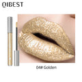 Diamond Glitter Liquid Lipstick – Waterproof Pearl Shimmer Lip Gloss Liquid Lipstick Qme 04