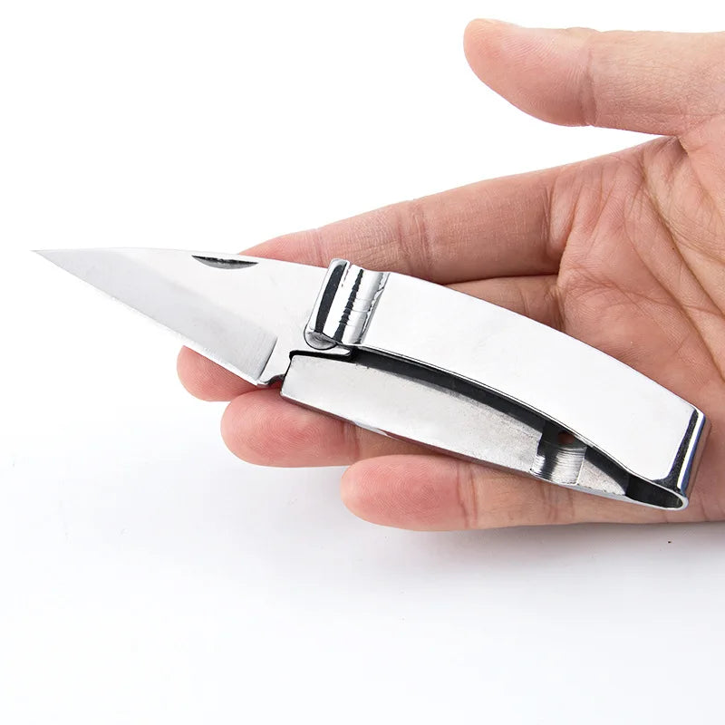 Swayboo Folding Pocket Knife – Stainless Steel EDC Camping Tool Folding Pocket Knife Qst