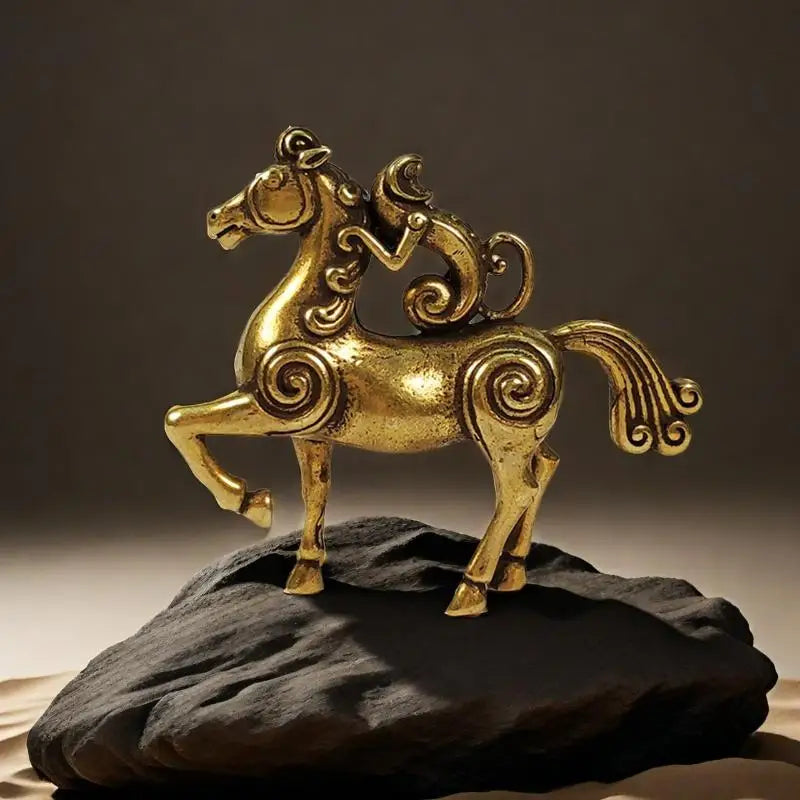 2026 Year of the Horse Feng Shui Figurine | Career Success Feng Shui Figurine Qme