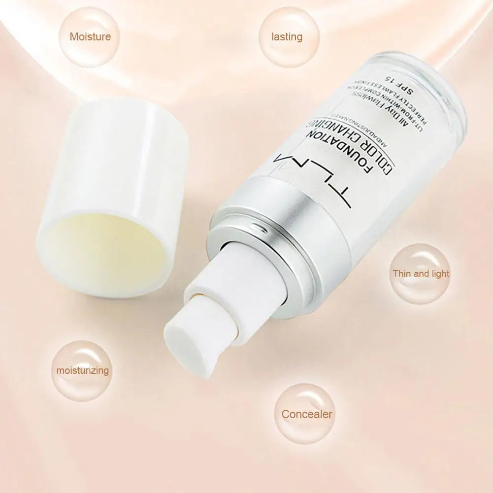 Qme Color-Changing Liquid Foundation – Waterproof & Blending Liquid Foundation Qme