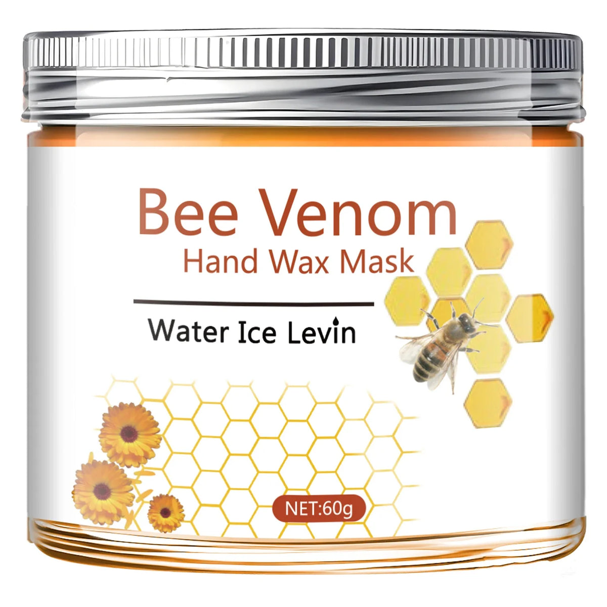 Bee Venom & Chamomile Hand Mask | Natural Plant Ingredients Hand & Foot Mask Qme 1 Piece 60g