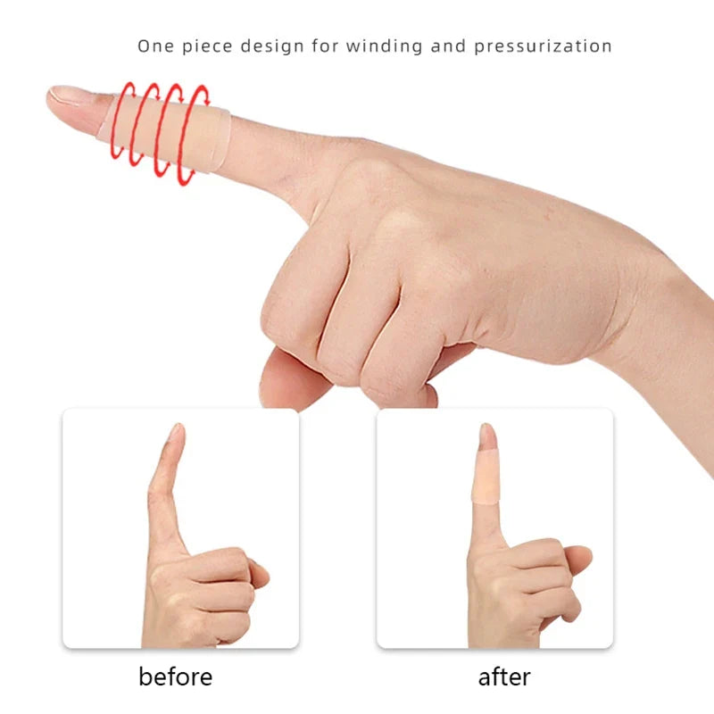 Breathable Silicone Finger Bandage – Soft Protective Patch Finger Protective Bandage Qme