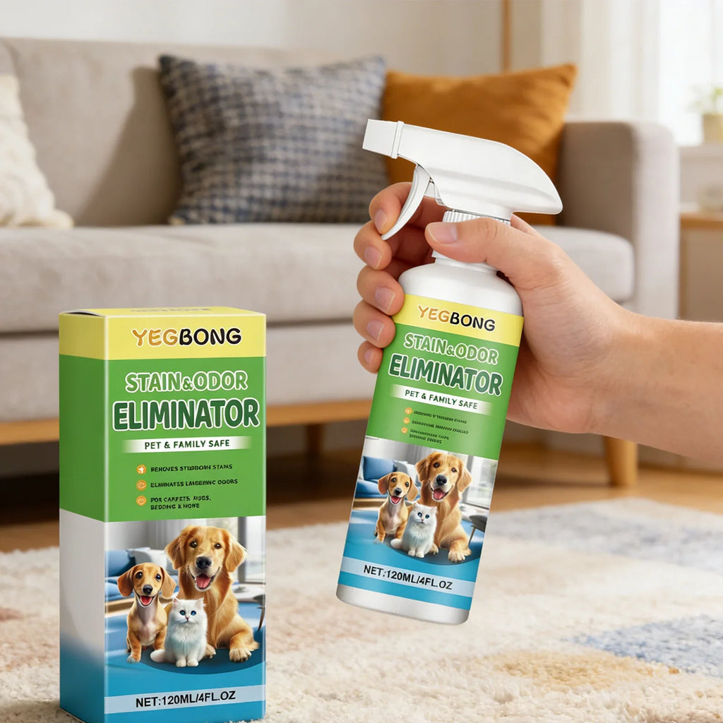 Qme Pet Stain Remover – Deep Clean Urine Stains & Odors Pet Stain Remover Qme