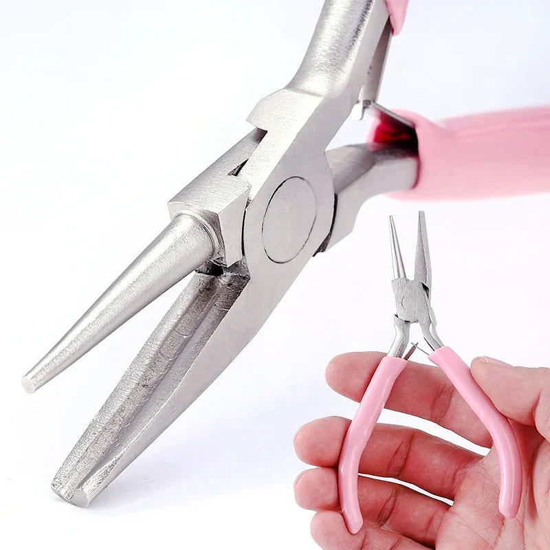 Round Concave Pliers – Wire Looping & Bending Tool for Jewelry Wire Looping Pliers Qme