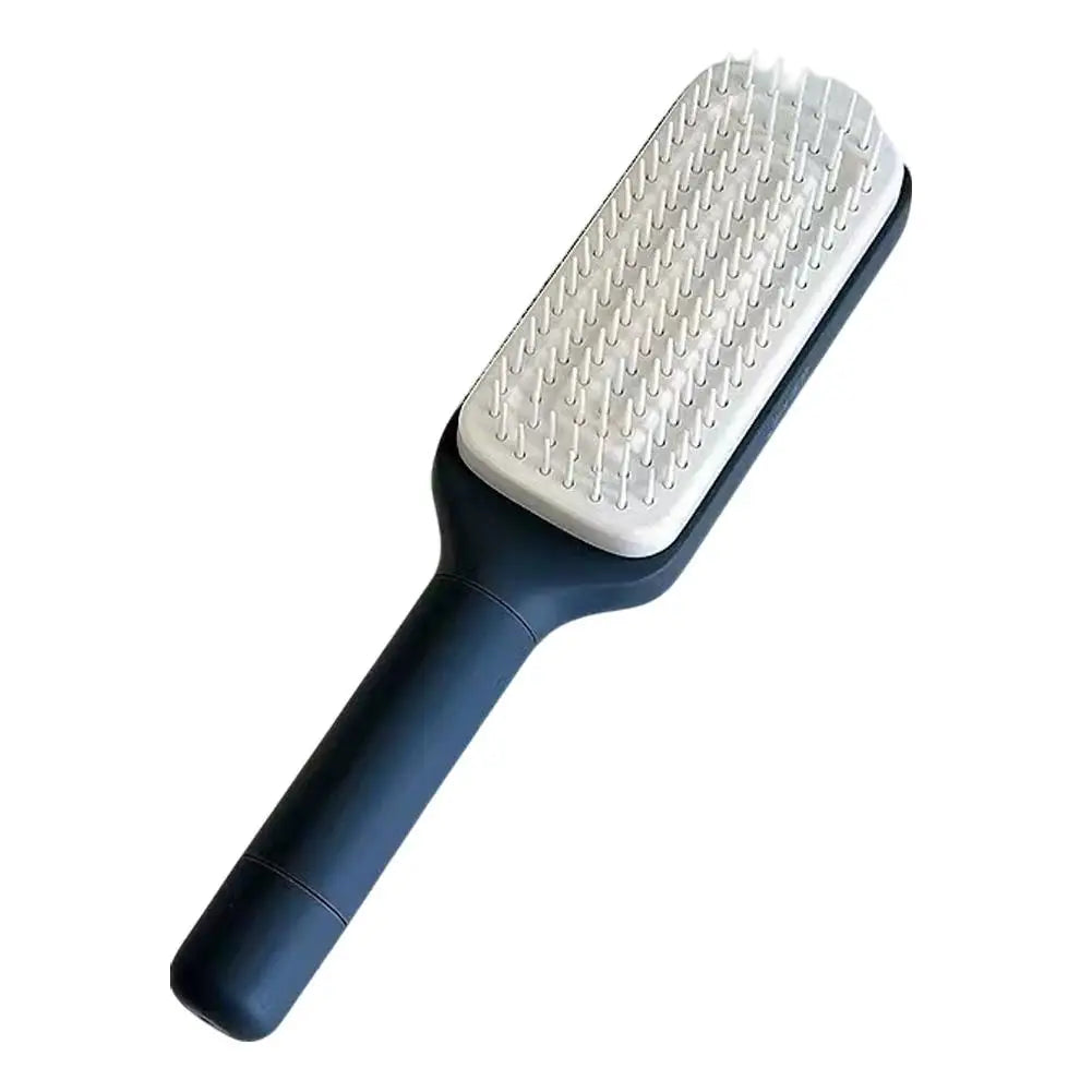 Self-Cleaning Rotatable Hair Brush | Air Cushion Massage Comb Air Cushion Hair Brush Qme GRAY CN