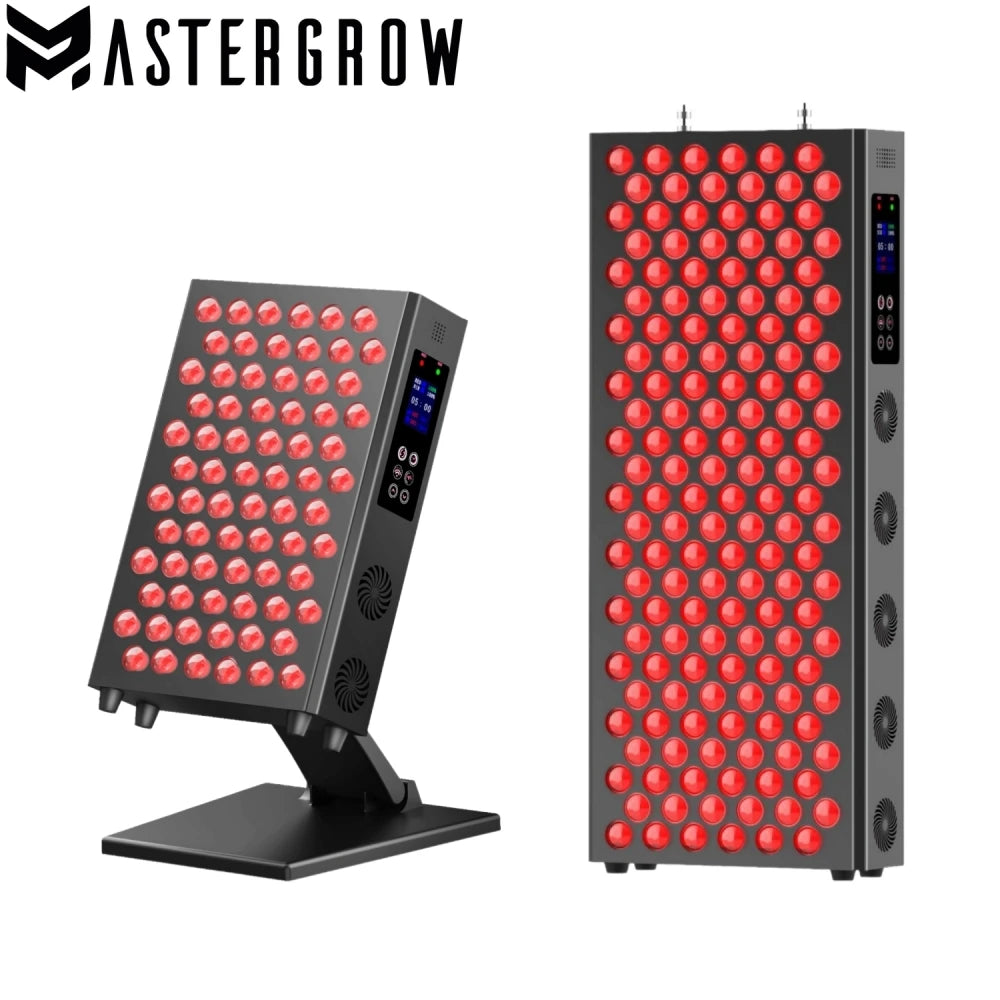MasterGrow 660nm 850nm Dual-Chip LED Red Light Therapy Panel LED Light Therapy Panel Qst