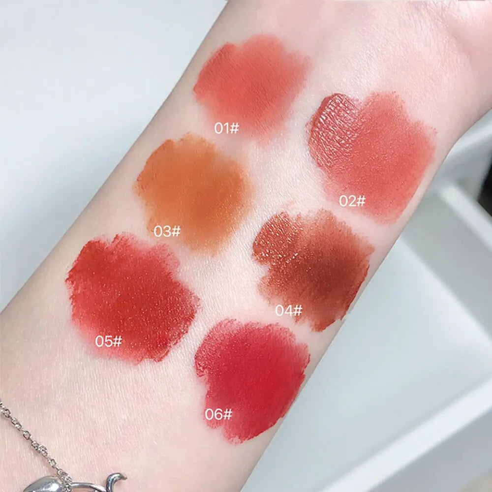 Gege Bear Matte Velvet Lip Glaze – Long-Lasting, Non-Drying Matte Lip Glaze Qme