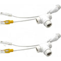 PoE Ethernet Splitter – 1 Cable to 2 IP Cameras Converter PoE Ethernet Splitter Qme 1 Pair