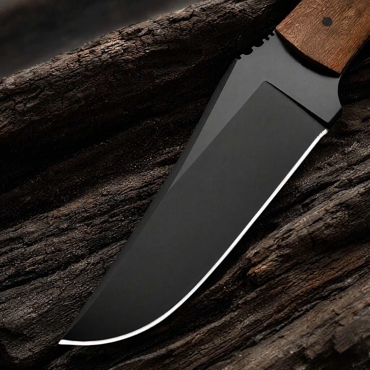 Outdoor Multi-Knife | Steel Blade & Wood Handle | Camping Gift Outdoor Multi-Knife Qst