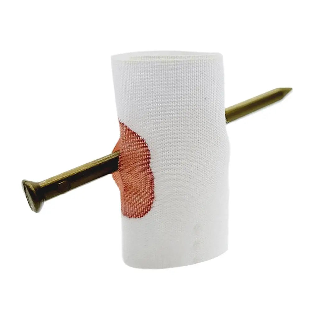Fake Nail Through Finger Prank Toy – Novelty Magic Trick Novelty Prank Toy Qme A