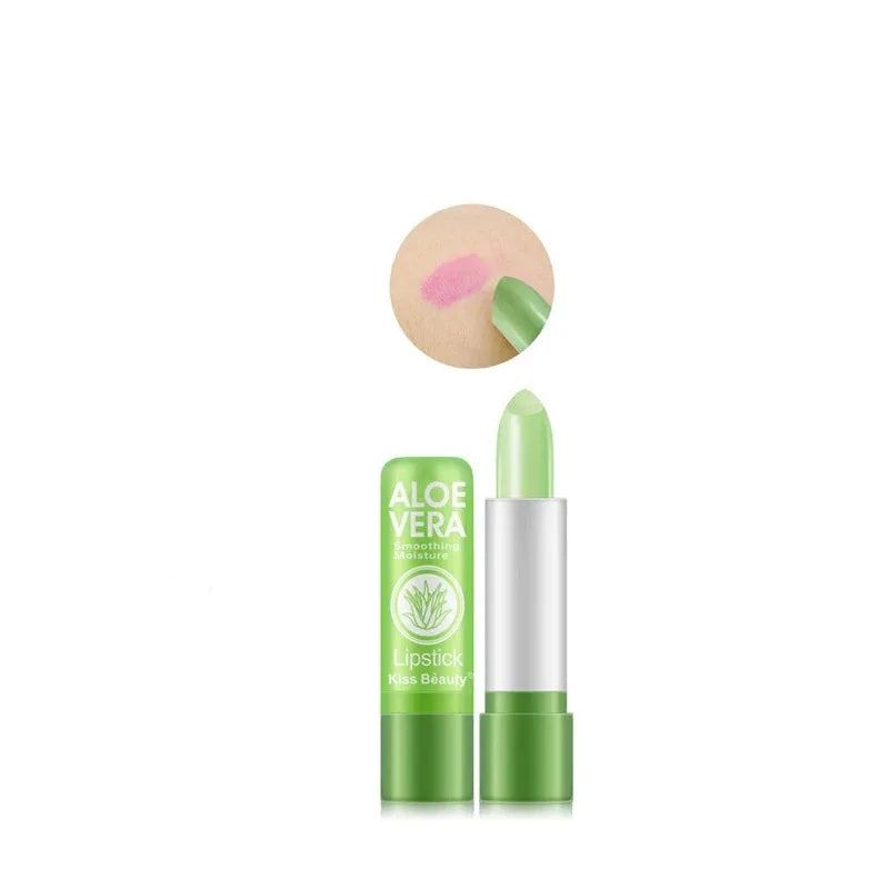REAROYA Aloe Color-Changing Lipstick – Moisturizing Lip Balm Color-Changing Lip Balm Qst
