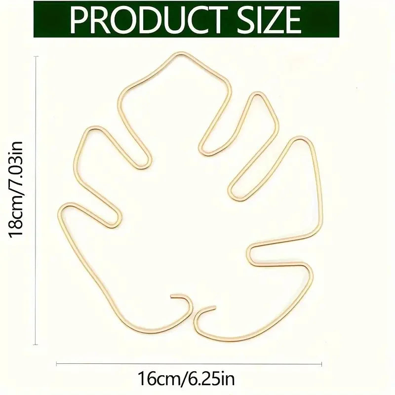 Metal Plant Stem Support Ring for Monstera & Potted Plants Plant Stem Support Ring Qme