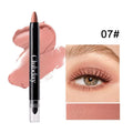 Double-Sided Eyeshadow Stick & Highlighter Pen | Pearlescent Eyeshadow Stick Qme 07