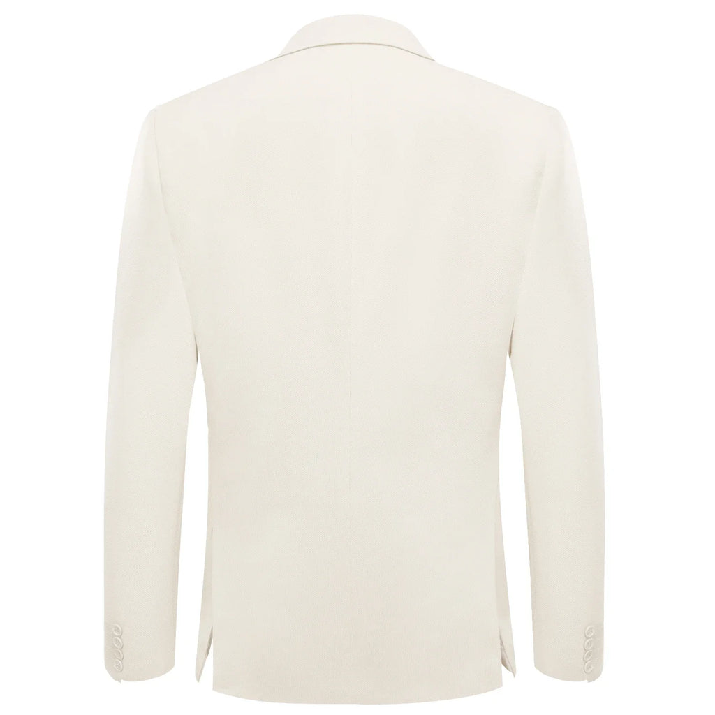 Men's Pink 2-Button Notched Lapel Blazer | Casual Suit Jacket Men's Suit Blazer Qme