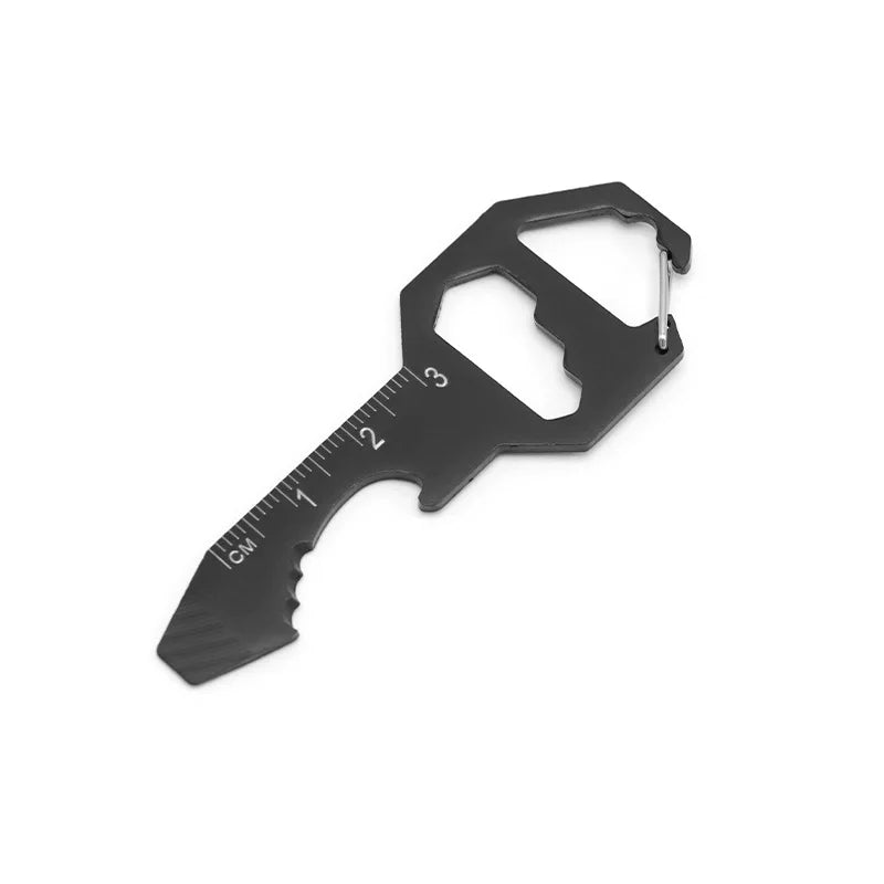 Cassette EDC Tool Card – Keychain Bottle Opener & Hex Tool EDC Multi-Tool Card Qme