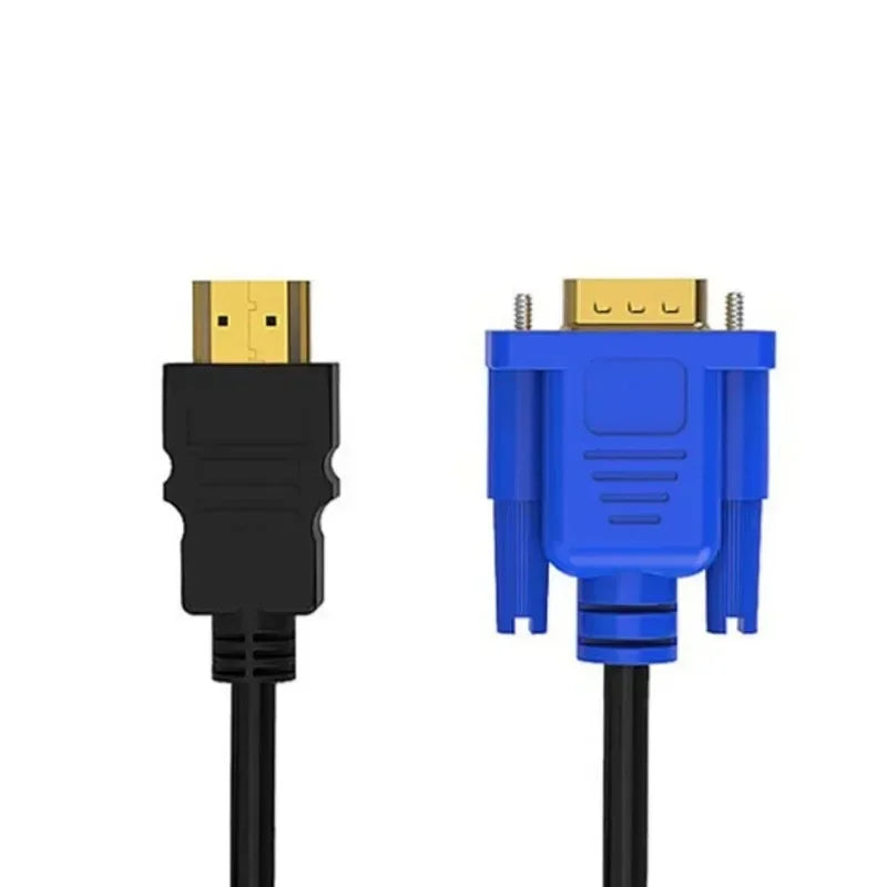 HDMI to VGA Cable Adapter 1080P HD with Audio | 1M 5M 8M HDMI to VGA Adapter Qme 3pcs 1.8m China Mainland