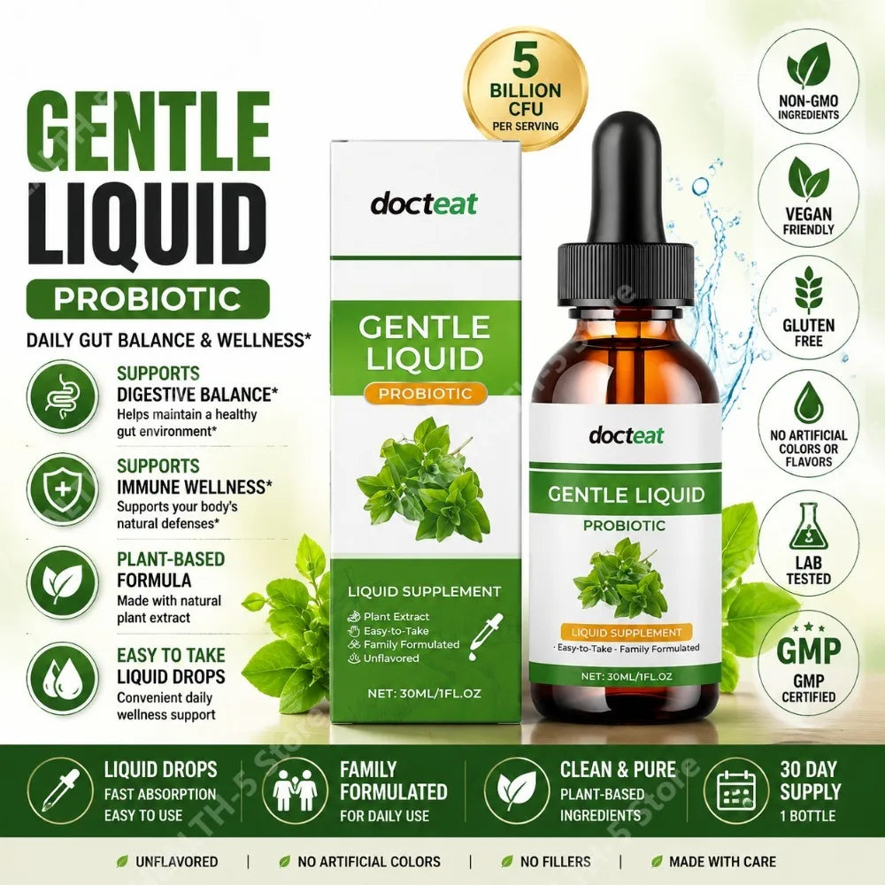 Docteat Probiotic Liquid Supplement – Gluconolactone & TCM 30ml Probiotic Supplement Qst