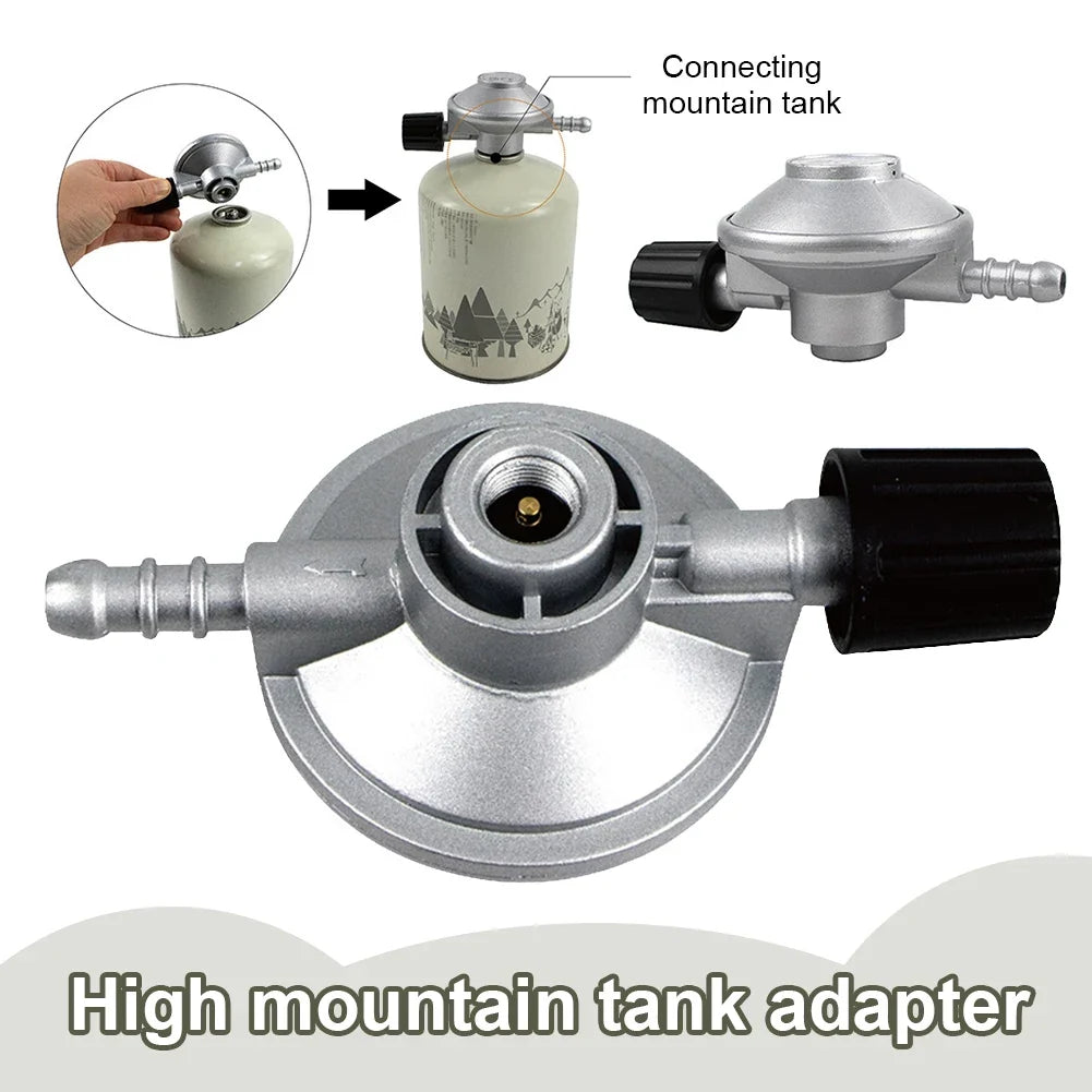 Adjustable Low Pressure Propane Gas Regulator | Metal, 4.92in Propane Gas Regulator Qme