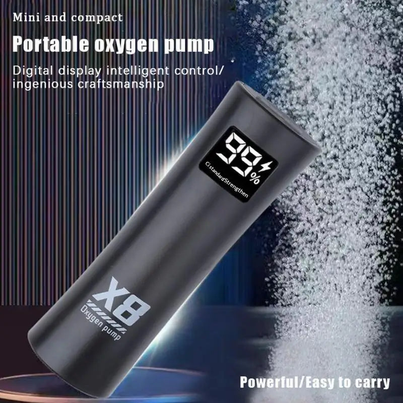 USB Rechargeable Mini Oxygen Aerator Pump – Fishing & Aquarium Fishing Aerator Pump Qme