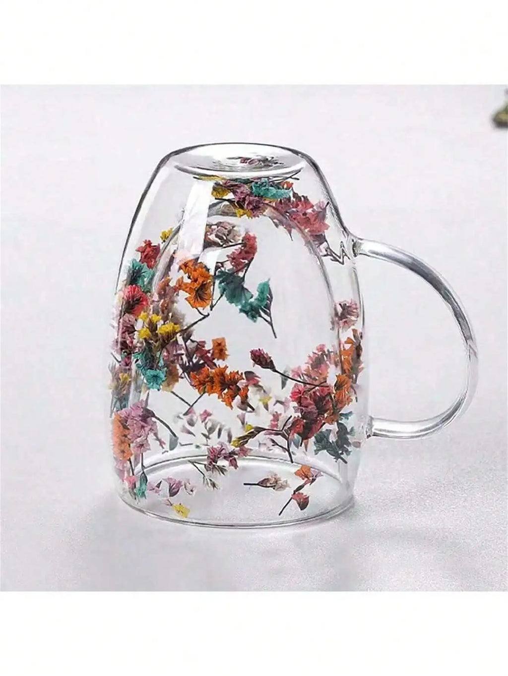 Double-Wall Borosilicate Glass Coffee Cup – Heat-Resistant Glass Coffee Cup Qme