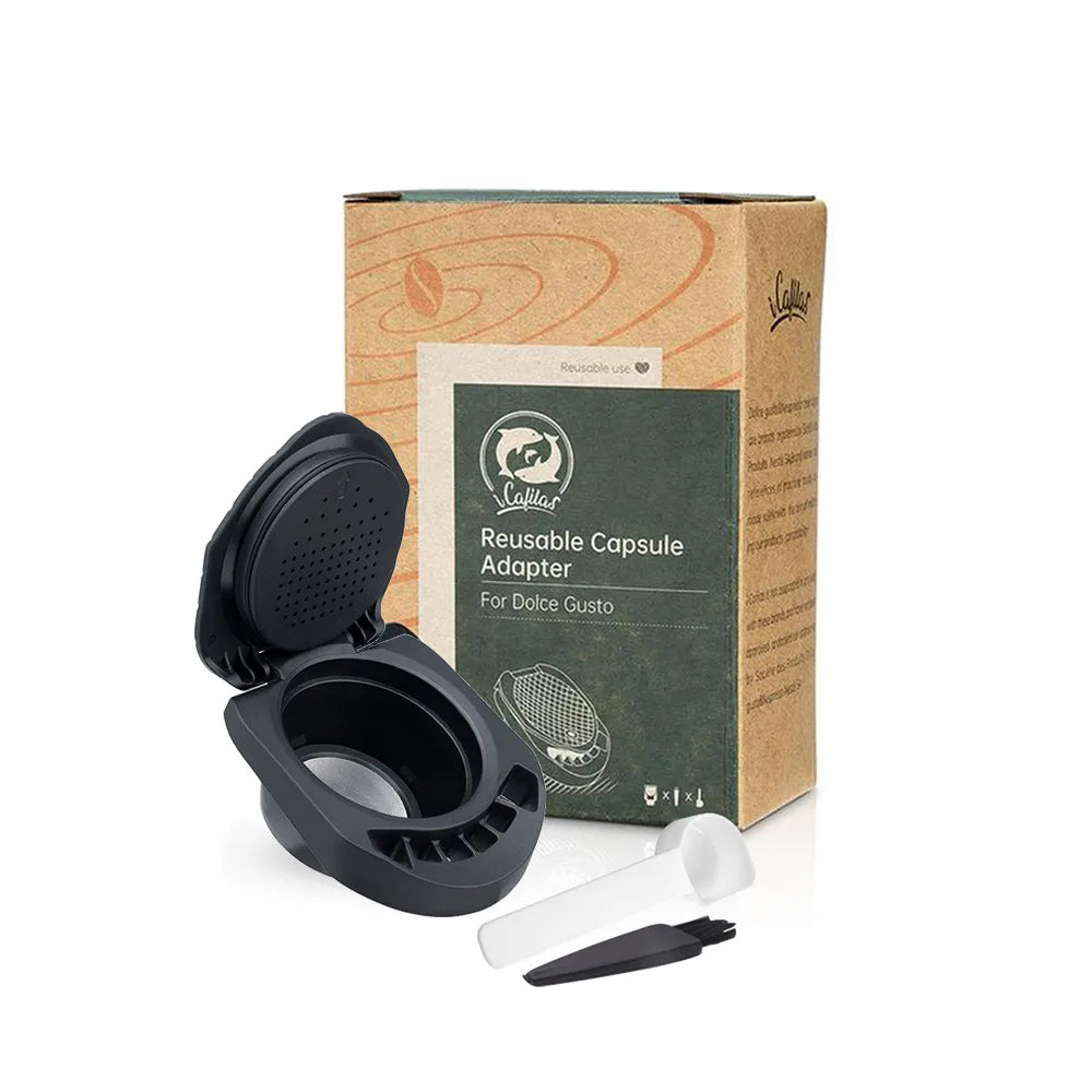 Reusable Coffee Capsule Adapter for Dolce Gusto | Refillable Pod Coffee Pod Adapter Qst 1pcs