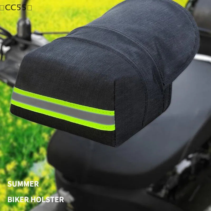 Motorcycle Handlebar Muffs – Waterproof UV & Reflective Handlebar Muffs Qst