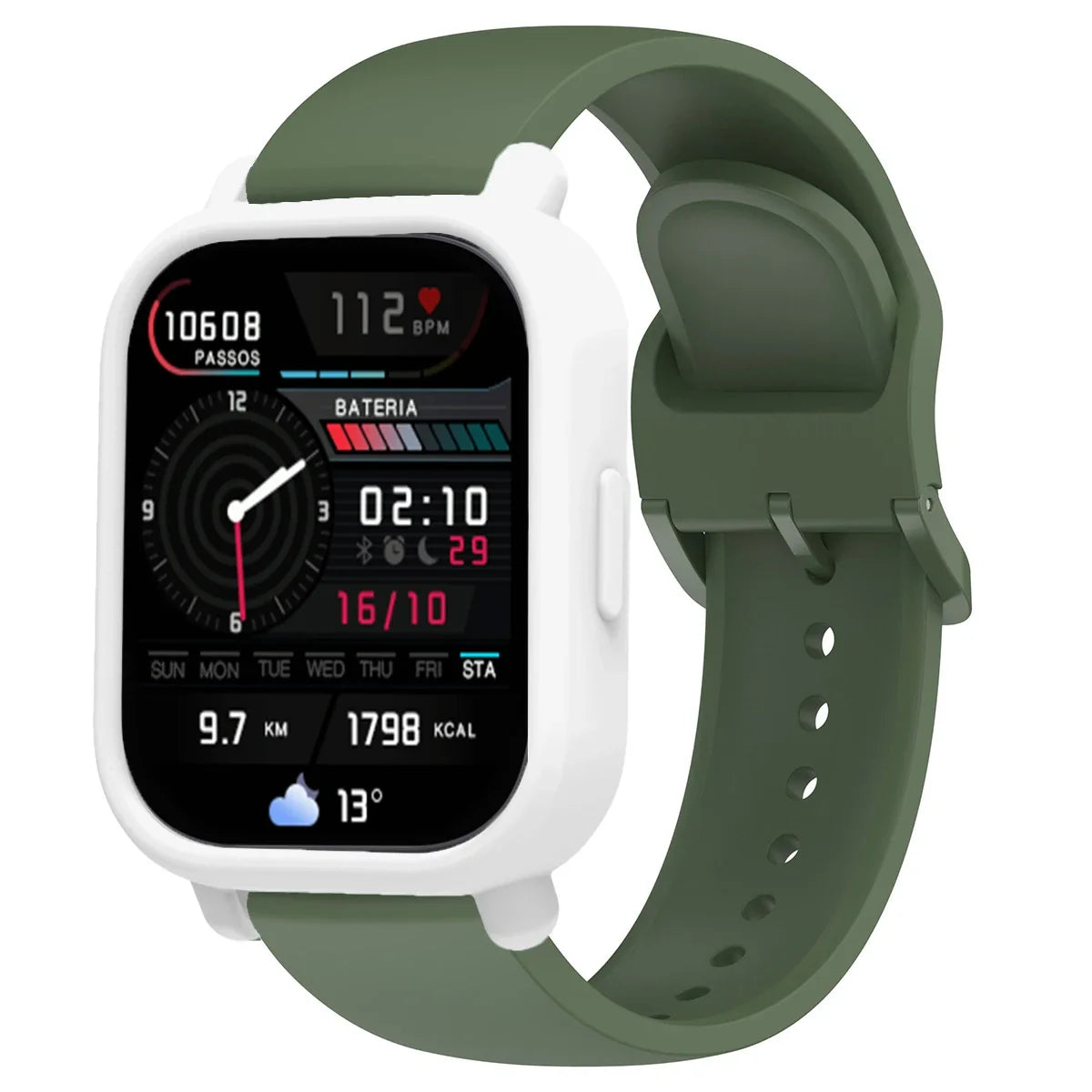 Silicone Strap & Case for Redmi Watch 5 Lite & Active – 37 Colors Smartwatch Strap Qme AGrW Redmi Watch5 Active