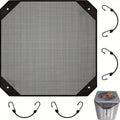 Outdoor Air Conditioner Cover – Water-Resistant & Windproof Air Conditioner Cover Qme black