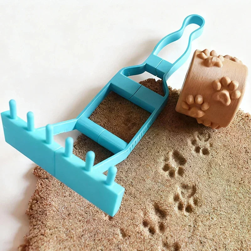 Sand Texture Rollers – Footprint & Shell DIY Art Stamp DIY Art Stamp Roller Qme