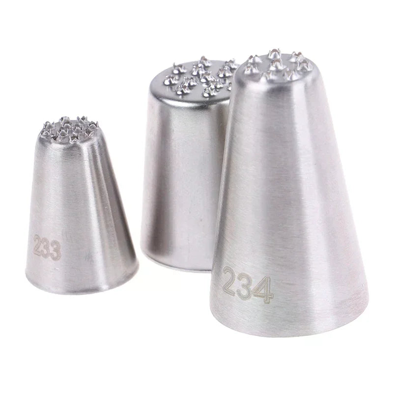 Grass & Petal Cake Piping Nozzles – Stainless Steel Icing Tips Cake Piping Nozzles Qme
