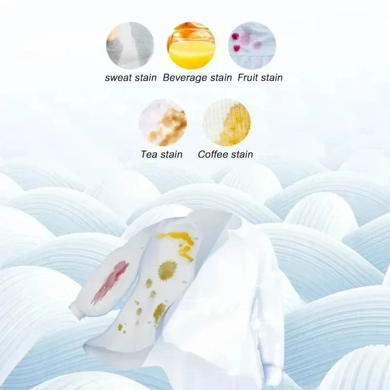 Soluble Laundry Tablets – Concentrated Stain Remover Detergent Laundry Detergent Tablets Qme