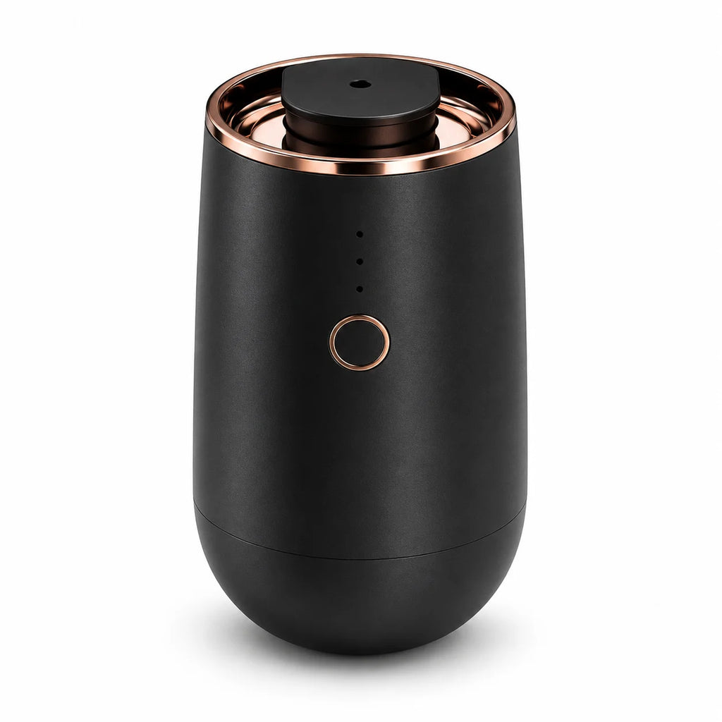 Waterless Cordless Essential Oil Diffuser – Car & Home Essential Oil Diffuser Qst black