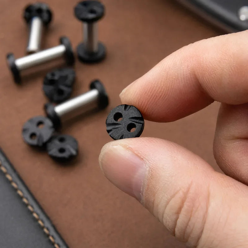 M4 Stainless Steel Folding Knife Handle Lock Screws – 10 Sets Knife Hardware Screws Qst