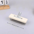 Heavy Duty Steel Wire Deck Brush Head – Patios & Garage Wire Deck Brush Head Qme A1