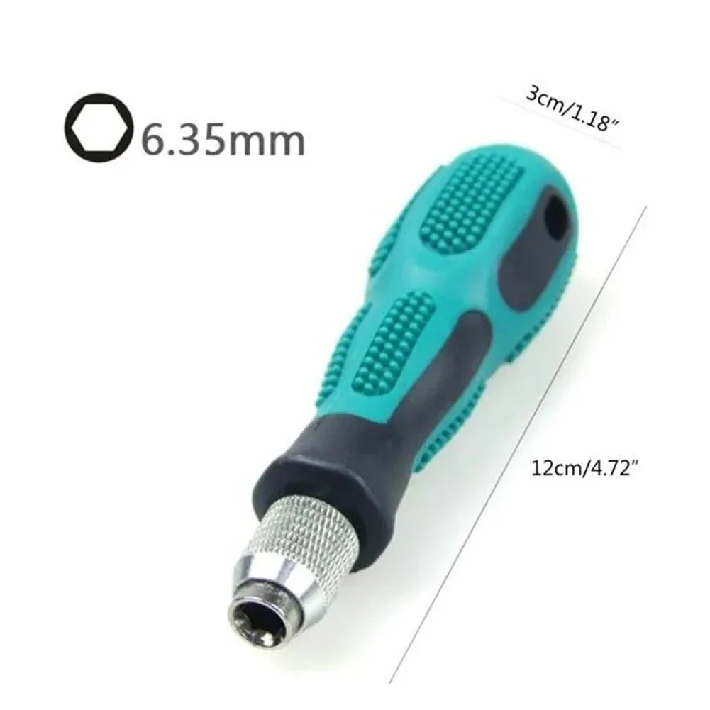 Self-Locking Non-Slip Screwdriver Bit Holder Handle | Qme Screwdriver Bit Holder Qme