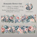 PET Flower Pattern Decorative Masking Tape – DIY Scrapbooking Decorative Craft Tape Qme E