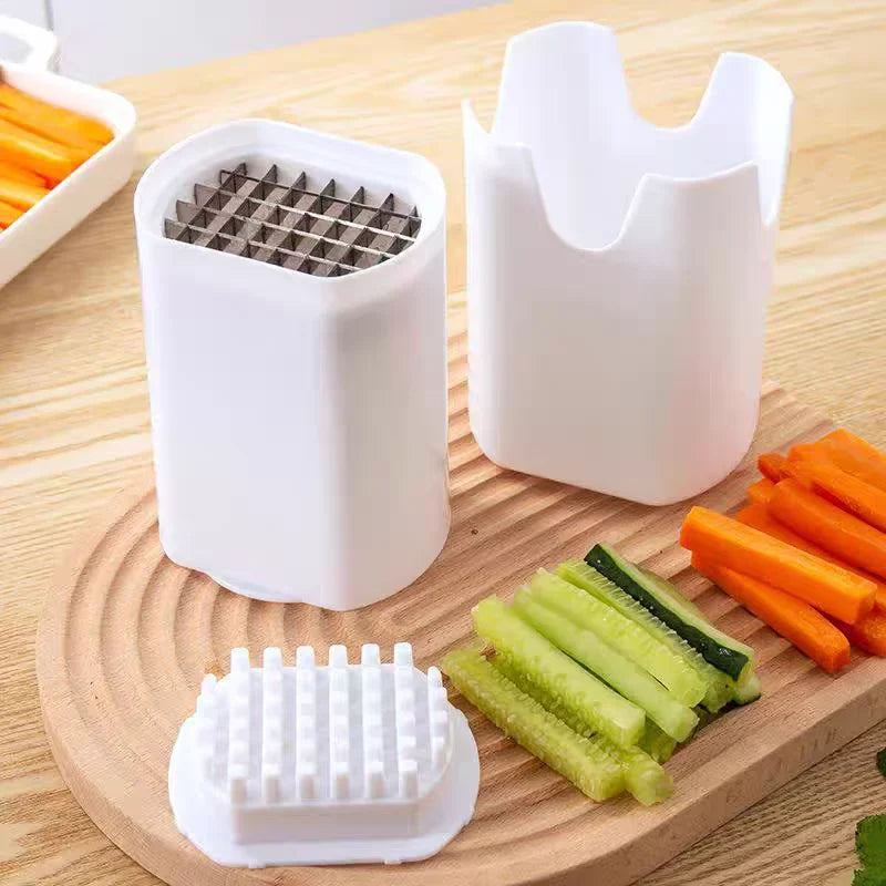 French Fry Cutter – Rapid Vegetable & Potato Slicer Vegetable Slicer Qme